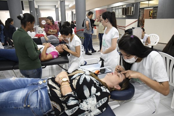 As mulheres cuidaram da saúde, da beleza e do bem-estar